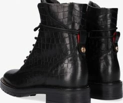 Haboob atac bottines à lacets en noir -Bottes Femme Soldes 208054 3