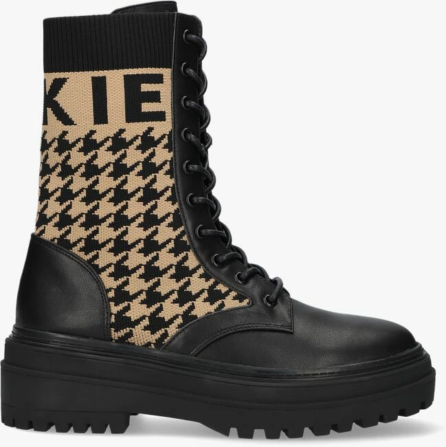 Nikkie dian boots bottines à lacets en noir 1 Nikkie dian boots bottines à lacets en noir