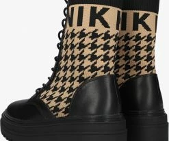 Nikkie dian boots bottines à lacets en noir 7 Nikkie dian boots bottines à lacets en noir -Bottes Femme Soldes 208135 3