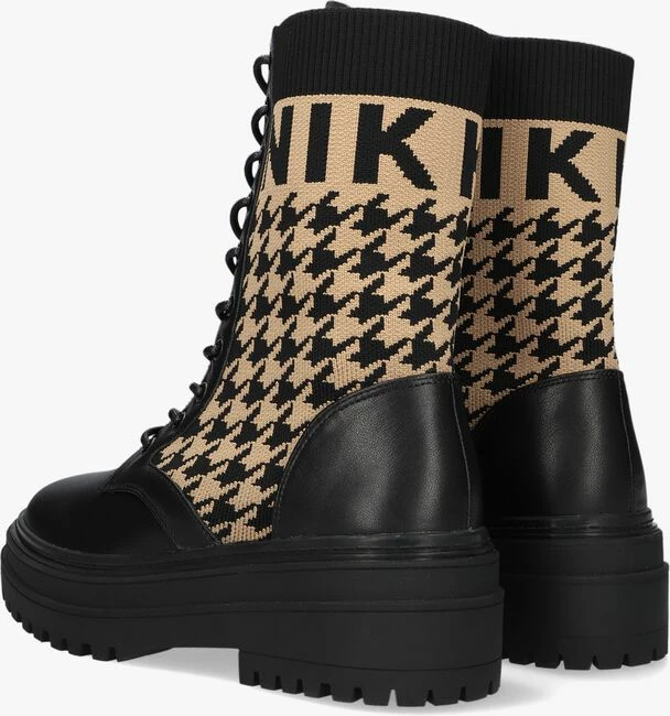 Nikkie dian boots bottines à lacets en noir 3 Nikkie dian boots bottines à lacets en noir – Image 3