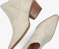 Bronx jukeson 47409 santiags en beige -Bottes Femme Soldes 209260 5