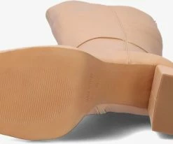 Notre-v ao131 bottes hautes en beige -Bottes Femme Soldes 210452 4