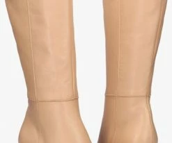 Notre-v ao131 bottes hautes en beige -Bottes Femme Soldes 210452 5