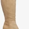 Notre-v ao131 bottes hautes en beige -Bottes Femme Soldes 210458 2