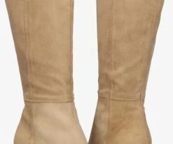 Notre-v ao131 bottes hautes en beige -Bottes Femme Soldes 210458 5