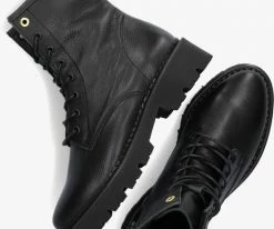 Tango bee bold 1 bottines à lacets en noir -Bottes Femme Soldes 210737 5