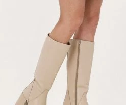 Omoda lprexi-02 bottes hautes en beige 11 Omoda lprexi-02 bottes hautes en beige -Bottes Femme Soldes 211499 8