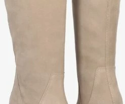 Omoda lprexi-02 bottes hautes en beige -Bottes Femme Soldes 211501 5