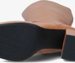 Omoda lprexi-02 bottes hautes en cognac -Bottes Femme Soldes 211502 4