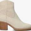 Shabbies 183020275 santiags en blanc -Bottes Femme Soldes 212307 2