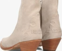 Shabbies 182020351 santiags en beige 8 Shabbies 182020351 santiags en beige -Bottes Femme Soldes 212337 3