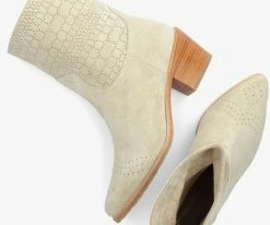 Fred de la bretoniere 182010110 santiags en beige 10 Fred de la bretoniere 182010110 santiags en beige -Bottes Femme Soldes 212367 5