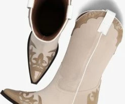 Toral 12357 santiags en beige -Bottes Femme Soldes 212856 5