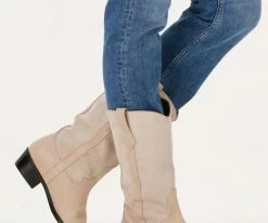 Toral 12827 santiags en beige -Bottes Femme Soldes 212866 8
