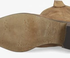 Notre-v frue3 santiags en cognac -Bottes Femme Soldes 212903 4