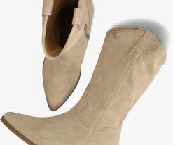 Notre-v 725ecm santiags en beige 10 Notre-v 725ecm santiags en beige -Bottes Femme Soldes 212904 5