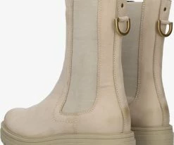 Omoda lpmonk-05 bottines chelsea en beige -Bottes Femme Soldes 212916 3