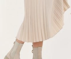 Omoda lpmonk-05 bottines chelsea en beige -Bottes Femme Soldes 212916 8