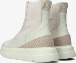 Via vai blue meg bottines chelsea en blanc -Bottes Femme Soldes 214016 3