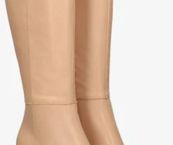 Notre-v a0176 bottes hautes en beige -Bottes Femme Soldes 215793 1