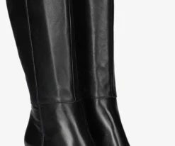 Notre-v a0176 bottes hautes en noir -Bottes Femme Soldes 215794 1