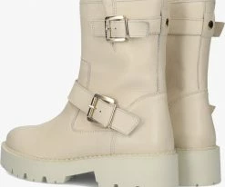 Tango bee bold 45 biker boots en beige -Bottes Femme Soldes 216280 3