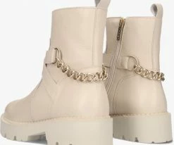 Tango bee bold 7 biker boots en beige -Bottes Femme Soldes 216291 3