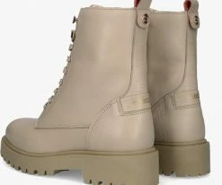 Haboob thar bottines à lacets en beige 8 Haboob thar bottines à lacets en beige -Bottes Femme Soldes 216397 3