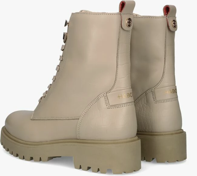 Haboob thar bottines à lacets en beige 3 Haboob thar bottines à lacets en beige – Image 3