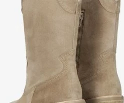 Via vai eveline santiags en beige 7 Via vai eveline santiags en beige -Bottes Femme Soldes 216525 3
