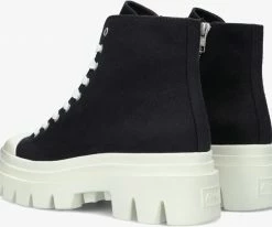 Ash phonic bottines à lacets en noir -Bottes Femme Soldes 217432 3