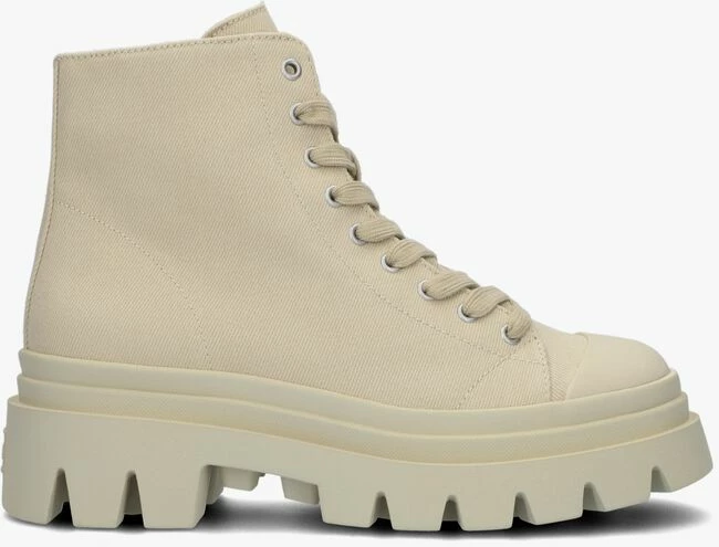 Ash phonic bottines à lacets en beige 1 Ash phonic bottines à lacets en beige