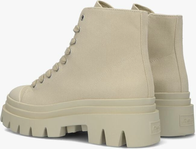 Ash phonic bottines à lacets en beige 3 Ash phonic bottines à lacets en beige – Image 3