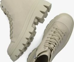 Ash phonic bottines à lacets en beige 9 Ash phonic bottines à lacets en beige -Bottes Femme Soldes 217441 5