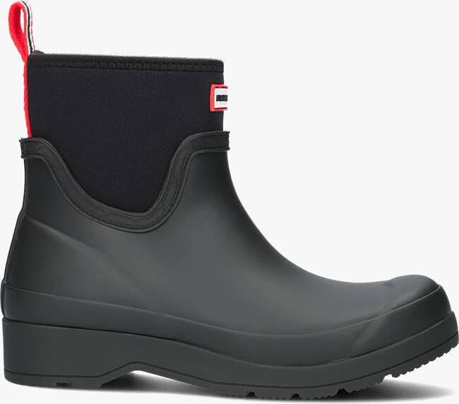 Hunter womens play neoprene boot short bottes en caoutchouc en noir 2 Hunter womens play neoprene boot short bottes en caoutchouc en noir – Image 2