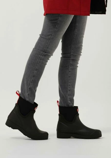 Hunter womens play neoprene boot short bottes en caoutchouc en noir 6 Hunter womens play neoprene boot short bottes en caoutchouc en noir – Image 6