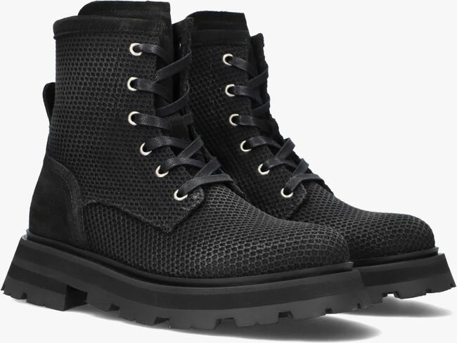 B.l.a.h. maria bottines à lacets en noir 2 B.l.a.h. maria bottines à lacets en noir – Image 2