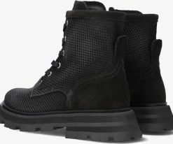 B.l.a.h. maria bottines à lacets en noir 7 B.l.a.h. maria bottines à lacets en noir -Bottes Femme Soldes 218893 3