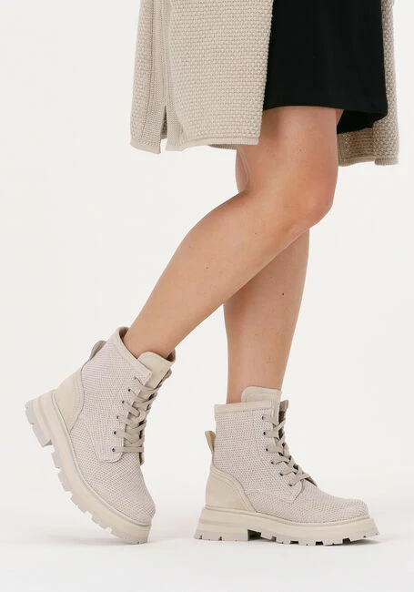 B.l.a.h. maria bottines à lacets en beige 6 B.l.a.h. maria bottines à lacets en beige – Image 6