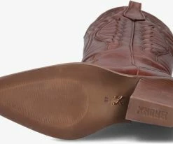 Bronx new-kole 14177 santiags en cognac -Bottes Femme Soldes 219896 4