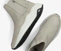 Hub flow bottines chelsea en taupe -Bottes Femme Soldes 220101 5