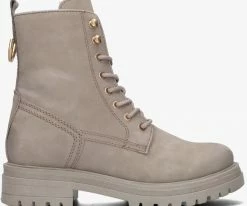 Omoda lpmink-100 bottines à lacets en taupe