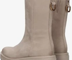 Omoda lpmonk-07a bottillons en taupe -Bottes Femme Soldes 220792 3