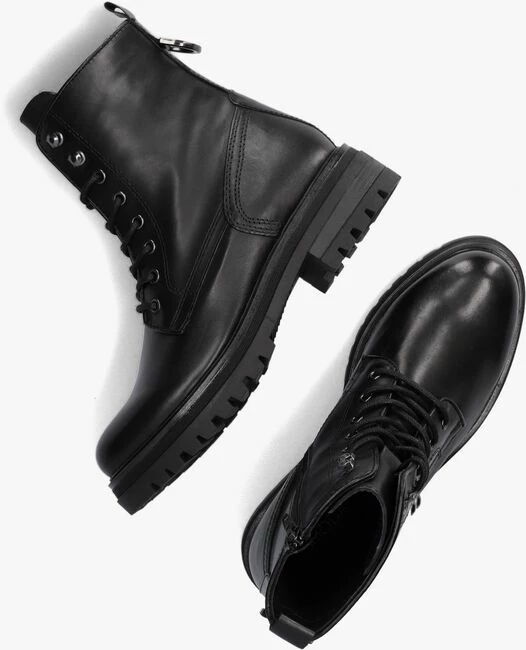 Omoda lpmink-100 bottines à lacets en noir 5 Omoda lpmink-100 bottines à lacets en noir – Image 5