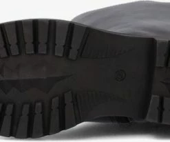 Notre-v lpmonk-30 bottes hautes en noir 9 Notre-v lpmonk-30 bottes hautes en noir -Bottes Femme Soldes 220882 4