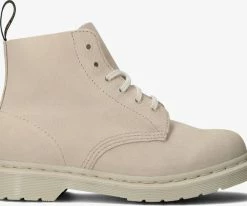 Dr martens 101 mono bottines à lacets en beige