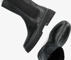 Gabor 724 bottines chelsea en noir -Bottes Femme Soldes 221317 5