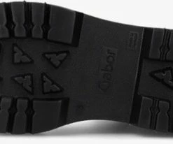 Gabor 721.1 bottines à lacets en noir -Bottes Femme Soldes 221337 4