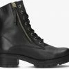 Gabor 785 bottines à lacets en noir -Bottes Femme Soldes 221350 2