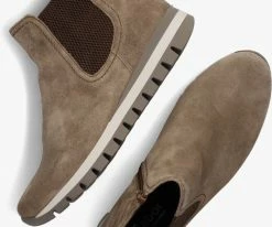 Gabor 451 bottines chelsea en marron -Bottes Femme Soldes 221359 5